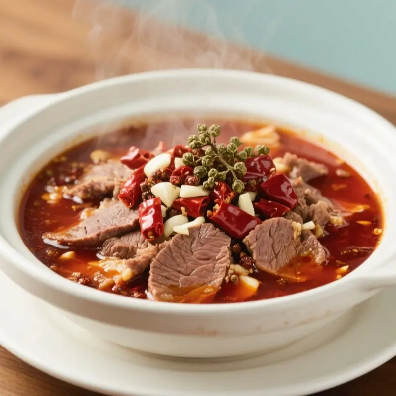 麻辣水煮牛肉煲