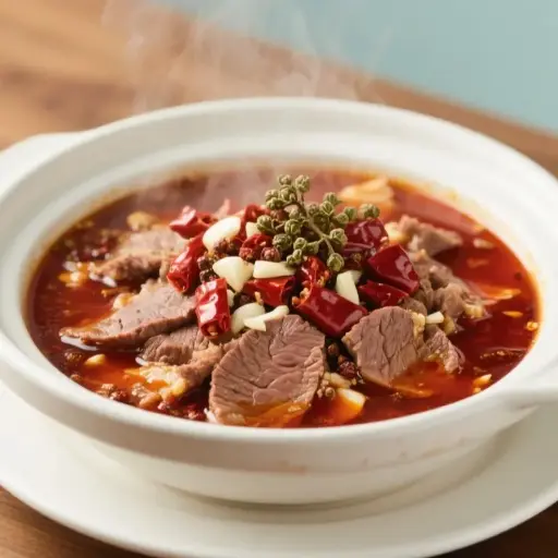 麻辣水煮牛肉煲