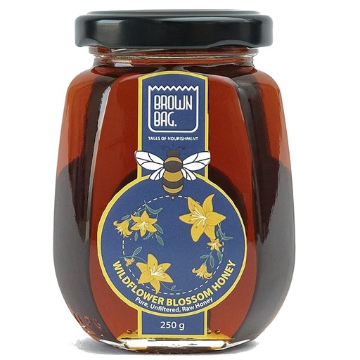 Raw Organic Honey – Wildflower (250g)